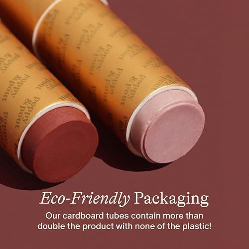 Poppy & Pout All Natural Lip Tint, Cardboard Tube, Hand-Filled, Beeswax, Vitamin E, Coconut Oil, Cruelty Free, All-Natural Shades (Penny) thumbnail 4