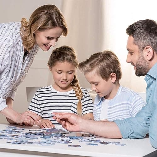 MaxRenard Game 1000 Pieces Jigsaw Puzzle Round Puzzle Toy The Moon thumbnail 7