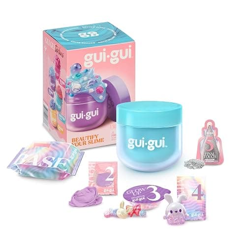 GUI GUI Slime Kit - Scented 2-Pack Bundle, Butter & Cloud, 5 Step DIY Process to Customize Your Ultimate Glow-Up, Resealable and Reusable Container, ASMR Experience, Slime Making Kit thumbnail 7