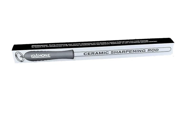 Idahone Fine Ceramic Sharpening Rod (12", Natural Handle) thumbnail 4