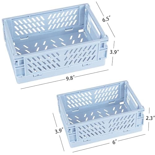Mini Foldable Plastic Baskets thumbnail 3