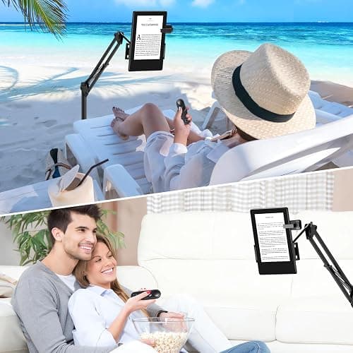 Smanu RF Remote Control Page Turner for Kindle Paperwhite Oasis Scribe Kobo,Clicker Page Turner Kindle Accessories for iPhone,iPad, Android Tablets Reading Novels,Camera Video Record&Shutter Selfie thumbnail 9