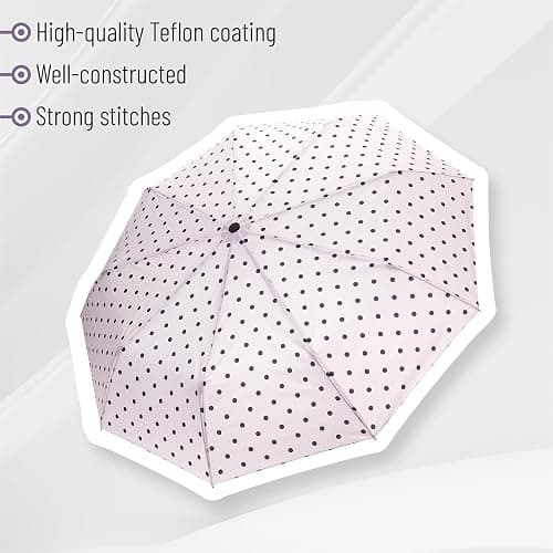 Mr. Pen- Windproof Travel Umbrella, Small Water-Resistant Automatic Folding Umbrella for Rain and Sun, Light, Compact and Portable for Women & Men, Fits Car & Backpack thumbnail 5