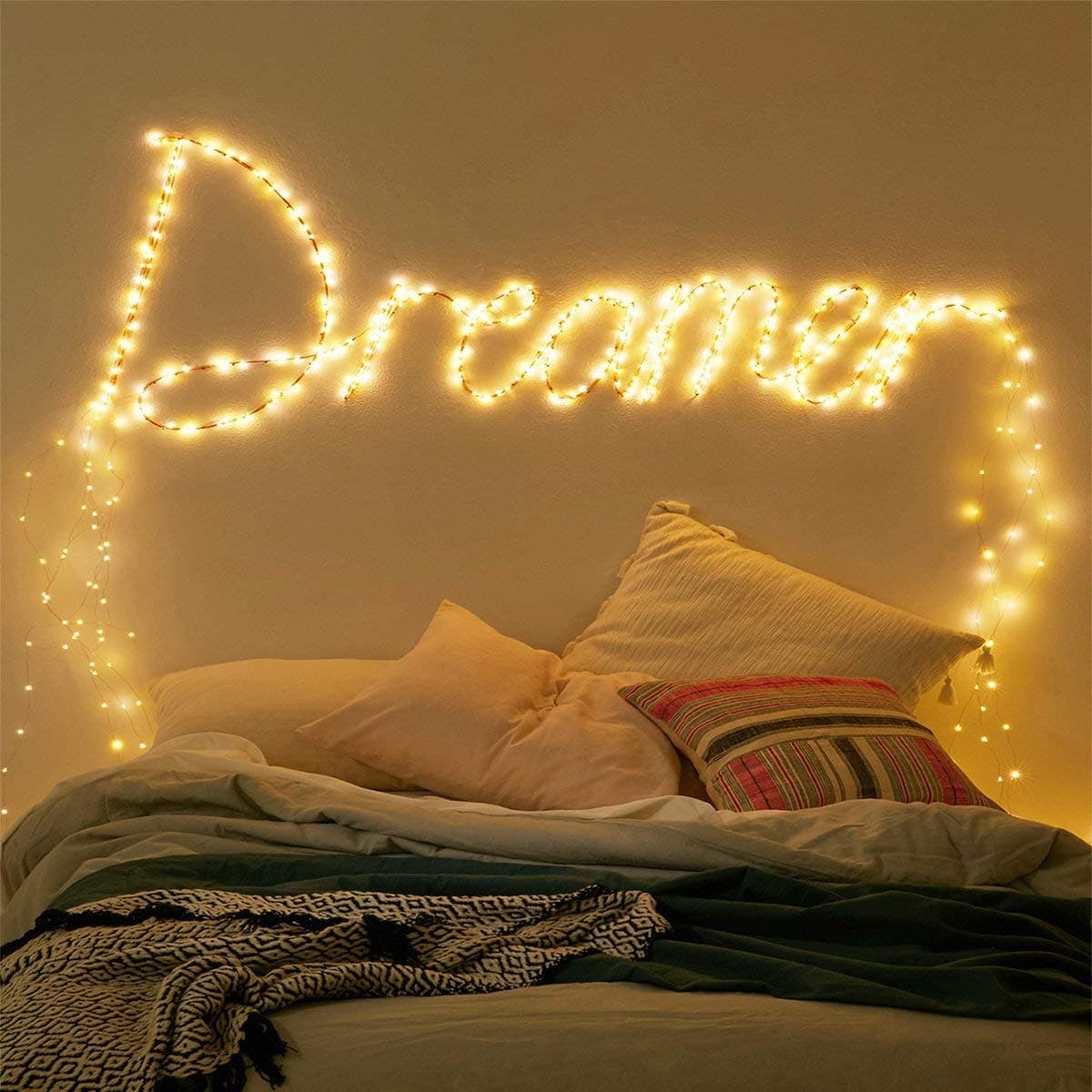 ANJAYLIA LED Fairy String Lights, 10Ft/3M 30leds Firefly String Lights Garden Home Party Wedding Festival Decorations Crafting Battery Operated Lights, Warm White thumbnail 6