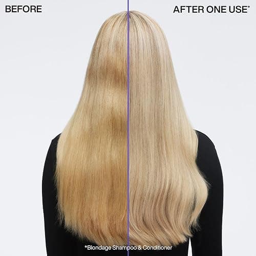 Redken Blondage Purple Shampoo and Conditioner Set For Blonde & Highlighted Hair - Neutralizes Brass & Moisturizes Hair With Pure Violet Pigments, Color Depositing, 10.1 Fl Oz (Pack of 2) thumbnail 2