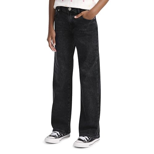 Levi's Girls' Wide Leg Jeans thumbnail 4