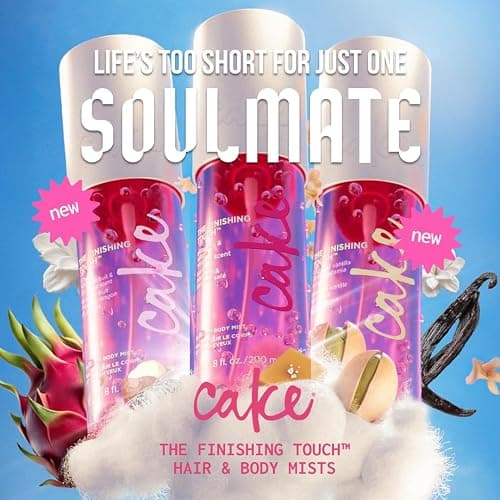 Cake Beauty Finishing Touch Hair and Body Mist, Pink Dragon Fruit & Jasmine Scent- Fine Fragrance Mist – Infused with Aloe and Argan Oil - 6.8 Fl Oz / 200 mL thumbnail 6
