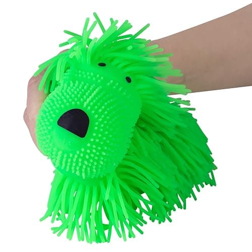 ORB Curiosities Wiggly Dog Mega 3 Pack - Wiggle, Jiggle, Squish and Squeeze These Adorable Floppy Dogs for Stress Relief - Fun Sensory and Fidget Collectible Novelty Squishy Toys for Kids thumbnail 2