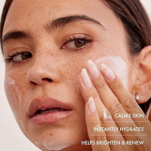 Summer Fridays Jet Lag Mask Mini - Hydrating Face Moisturizer + Mask - Enriched with Hyaluronic Acid, Niacinamide, Glycerin + Antioxidants Helps Nourish Skin for a Renewed + Radiant Complexion (1 Oz) thumbnail 4