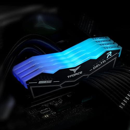 TEAMGROUP T-FORCE DELTA RGB DDR5 Ram 32GB (2x16GB) 6000MHz PC5-48000 CL30 Intel XMP 3.0 AMD Expo Compatible Desktop Memory Black FF3D532G6000HC30DC01 thumbnail 8