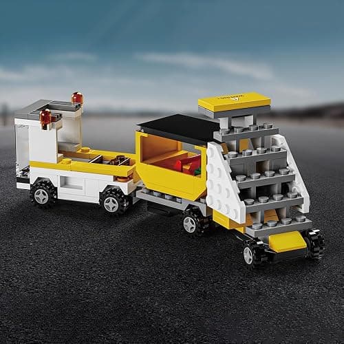 APAWR City Helicopter Passenger Airplane Building Set， 922PCS Plane Building Blocks with Airport, Planes Model Toys Gifts for Adults Boys Girls Age 6+ thumbnail 6