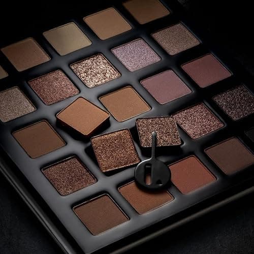 LORAC PRO Matte & Shimmer Eyeshadow Palette, Metallic High Pigmented, Mirror Compact thumbnail 6