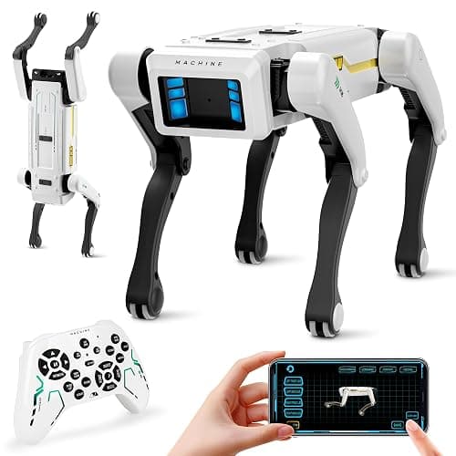 Dingdongwu Smart Robot Dog - Interactive STEM Pet with Voice Control, 30+ Actions & APP Programming, Durable Design for Kids Age 6+ (Compatible with iOS/Android) - Image 1