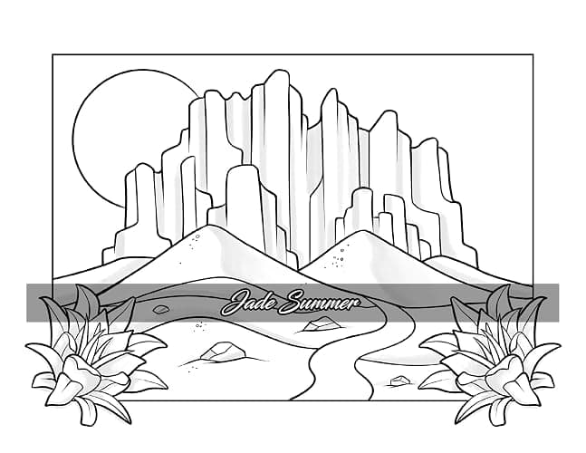 Minimalist Art: Adult Coloring Book for Women and Teens with Easy Boho Designs for Stress Relief and Relaxation (Easy Coloring Books) thumbnail 39