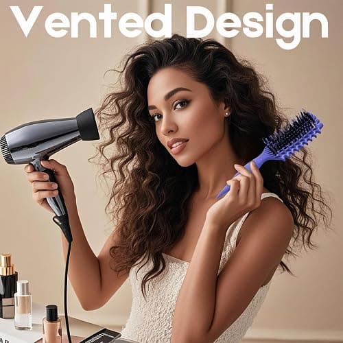 Curly Hair Brush Candybrush Curl Defining Brush for Detangling Shaping and Defining Curls for Women, Men, Wet & Dry Hair (Purple) thumbnail 7