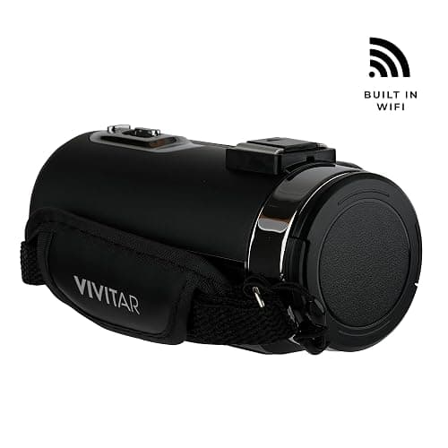 Vivitar 4K Video Camera, Wi-Fi Ultra HD Camcorder with 18x Digital Zoom, 3” IPS Touchscreen Video Recorder with Night Vision, Vlogging Camera with 3.5mm Microphone Jack, Rechargeable, SD Card Slot thumbnail 8