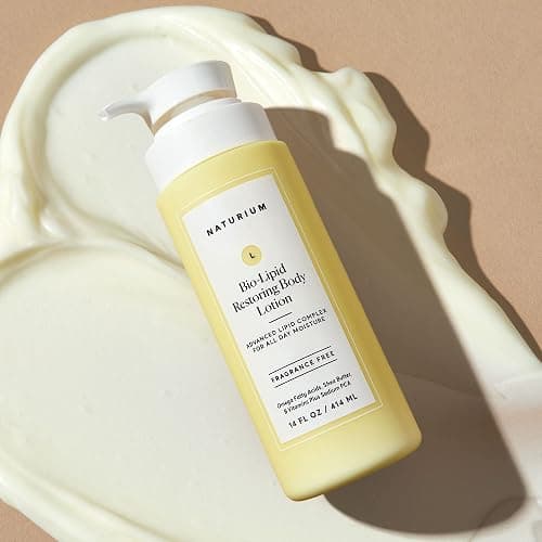 Naturium Bio-Lipid Restoring Moisturizing Body Lotion with Shea Butter, Fragrance Free, 14 oz thumbnail 4