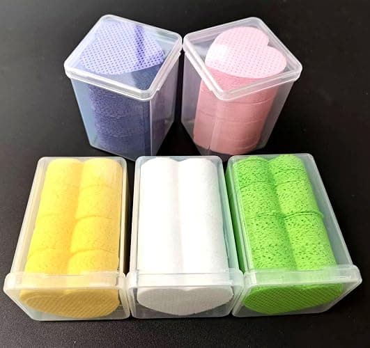 Lint Free Nail Wipes, 1000 PCS Nail Wipes Eyelash Extension Glue Wipes,Nail Polish Remover Wipes Lint Free,Non-Woven Super Absorbent Soft Lash Glue Wipes for Lash Extension Supplies,Colorful thumbnail 7