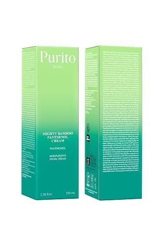 PURITO Post-Acne Moisturizer, Recovery & Glow Boost, Silicone-Free, Non-Comedogenic, Vegan, Korean Skincare, Mighty Bamboo Panthenol Cream, 3.38 fl oz / 100ml thumbnail 8