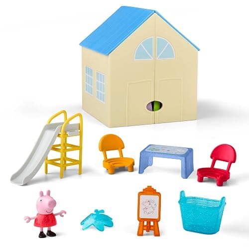 PEPPA PIG Peppa's Pop-Open Playgroup Playset with Figure, Preschool Toys for 3 Year Old Girls and Boys and Up thumbnail 12