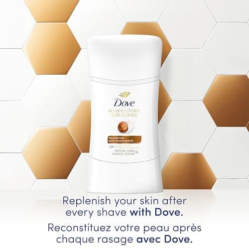 Dove Advanced Care Antiperspirant Deodorant for Women Shea Butter Scent with Pro-Ceramide Technology for Soft, Resilient Skin, 45g thumbnail 5