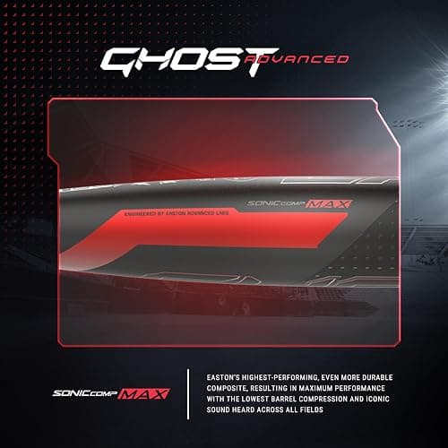Easton | Ghost Advanced Fastpitch Softball Bat | Approved for All Fields | -8 / -9 / -10 / -11 Drop | 2 Pc. Composite thumbnail 4