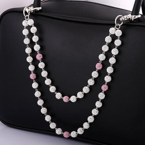 SORGERLY Baseball Beaded Wallet Pant Chains - Layered Bag Purse Charm Handbag Accessories for Women Men thumbnail 4