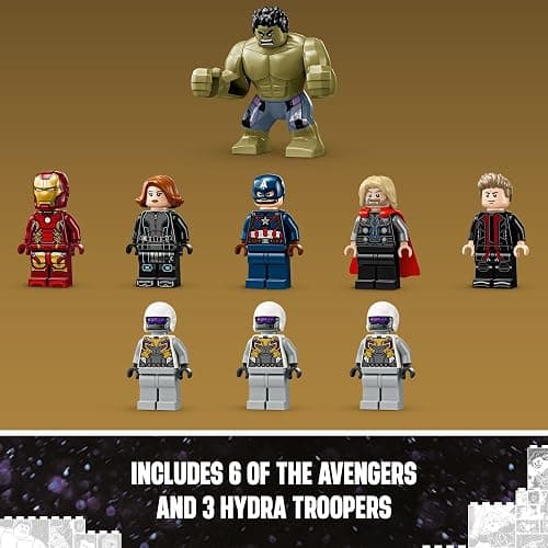 LEGO Marvel The Avengers Assemble: Age of Ultron Building Toy Set - Marvel Toy & Figures for Boys & Girls, Ages 10+ - Gift Ideas for Kids - Includes 6 Superhero Minifigures - 76291 thumbnail 6