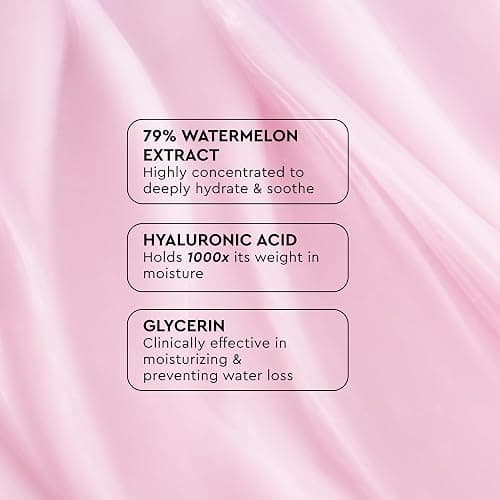 Glow Recipe Pink Juice Water Gel Face Moisturizer for Women, Men & Teens - Hydrating Hyaluronic Acid, Radiance Boosting, Non-Comedogenic, Oil-Free, Long-Lasting Korean Skin Care for Oily Skin (50ml) thumbnail 10