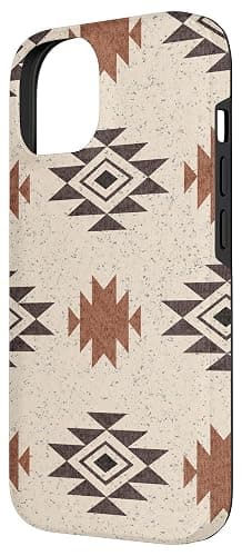 Western Boho Aztec Pattern Country Southern Chic Rustic Case for iPhone 14 thumbnail 2