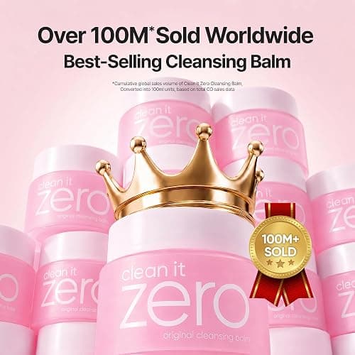 BANILA CO Clean it Zero Original Cleansing Balm Big Size | Korean Makeup Remover, Cleansing Oil, Facial Cleanser for All Skin Types | Vegan | Made with Acerola Berry & Vitamin C (180ml / 6.08 fl.oz) thumbnail 3