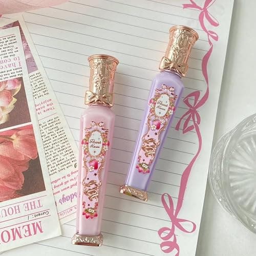 Flower Knows Violet Strawberry Rococo Glowy Lip Gloss,Moisturizing Shine Berry Pink Lip Plumper Oil,Hydrating Lip Tint for Girls&Women,Vegan & Cruelty-Free,0.12 Fl Oz(G04 Blackberry Jam) thumbnail 8