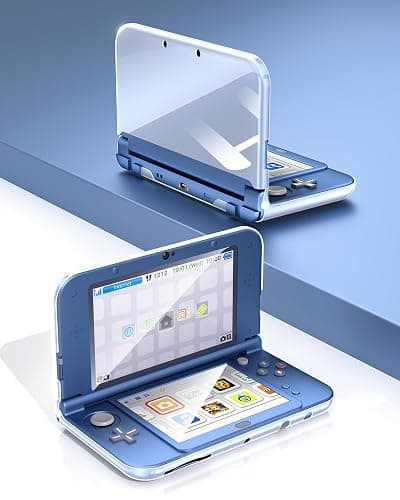 New 3DS XL Case with New 3DS XL Screen Protector, Transparent Hard Case with HD Thin Flexible PET Film for New 3DS XL/LL 2015 thumbnail 6