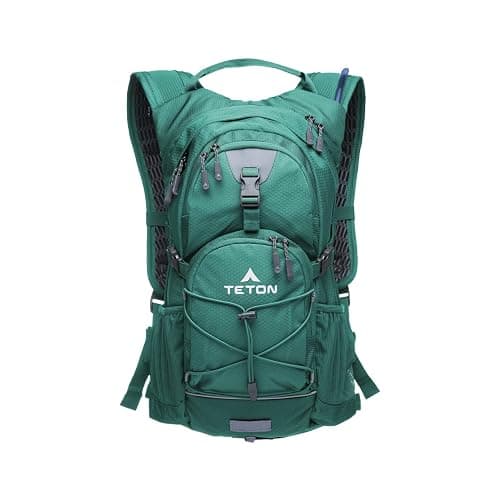 Teton Oasis/Trailrunner Hydration Backpack – Lightweight Water Pack with 2L/3L Bladder for Hiking, Running, Cycling, Biking 18L/22L Sizes – Sewn-in Rain Cover – Fits Men and Women - Image 1