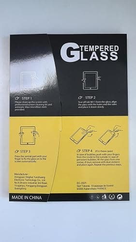 NEW'C 2 Pack Designed for iPad (A16) 11th Generation 2025, iPad 10th Generation 10.9 inches 2022 Screen Protector Tempered Glass, Bubble Free, Ultra Resistant (Easy Installation Frame) thumbnail 9
