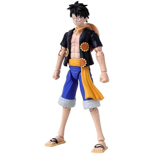 ANIME HEROES - One Piece - Monkey D. Luffy Dressrosa Verison Action Figure thumbnail 4