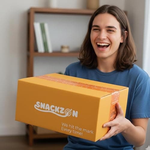 SNACKZON – Mega Variety Pack of Japanese & Korean Treats, Chips, Ramen, Candy & Cookies – Ultimate Gift Care Package for College Students, Office, & Family thumbnail 4