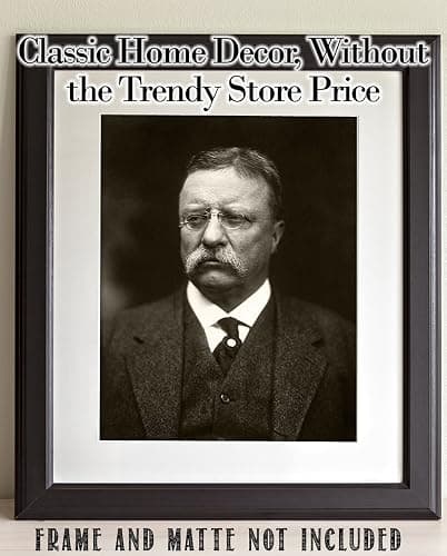 Lone Star Art Theodore Teddy Roosevelt Portrait - 11x14 Unframed Print - Great Vintage Decor, Also Makes a Great Gift thumbnail 6
