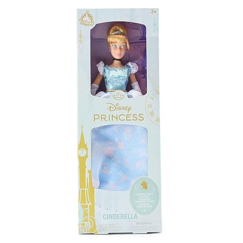 Disney Store Official Cinderella Classic Doll for Kids, Cinderella, 30cm/12”, Fully Posable Toy with Beautiful Ballgown & Surprise Character Friend - Suitable for Ages 3+ thumbnail 6