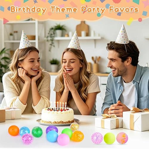 Stress Balls Set, Squishy Stress Ball, 14 Pack Squeeze Ball for Adults, Suqish Squishies Squeeze Balls for Adults Stress Relief, Anxiety Relief & Focus thumbnail 5
