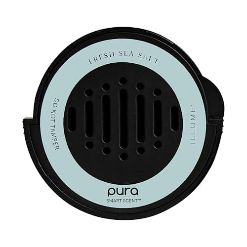 Pura Car Scent Refill - Fragrance for Pura Car Diffuser - Clean & Safe Luxury Diffuser Scent - Long-Lasting Fragrance for 30 Days of Aroma - Fresh Sea Salt - Image 1