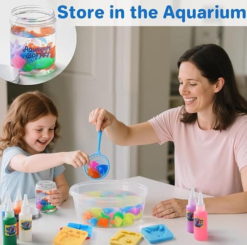 Magic Water Elf Toy Kit - Crafts kit for Kids - Arts and Crafts for Girls - Magic Gel Water Pets - Make Your Own Squishies Squishy Maker Toys - Kid Toys Birthday Gifts for Girls Boys Ages 3-12 thumbnail 5