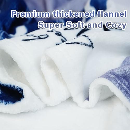 Personalized Baby Blankets for Boys Girls Printed in USA Custom Baby Gift Blanket with Name for Toddlers Kids Fleece Bed Throw Blanket Swaddle for Newborn for Birthday Baby Shower Nursery Blanket thumbnail 4