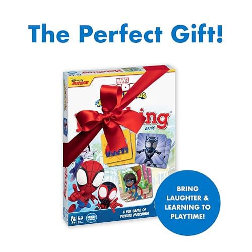 Wonder Forge Marvel Spidey and His Amazing Friends Matching Game - Educational Memory Game for Kids Ages 3+ - Fun for Toddler Boys and Girls Featuring Spiderman and Friends thumbnail 7
