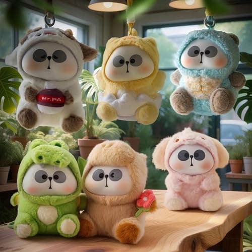 Mr. PA Animal Limited Company Plush Blind Box, Printed Closed Box | 1 plush Animal Limited Company series item in a printed closed box; fully assembled; package 4.53 x 3.94 x 7.17 in; 8+ Years thumbnail 2