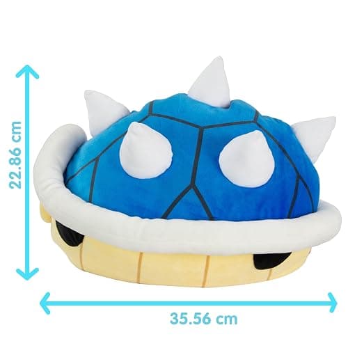 Club Mocchi Mocchi Mario Kart Plushies - Spiny Shell Plushie - Squishy Toys - Collectible Mario Figures and Cute Stuffed Animals - Holiday Gifts and Stocking Stuffers for Kids - 15 Inch thumbnail 3