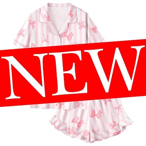 Umeyda Girls Pajamas Set Ruffle Soft Button-Down Sleepwea Nightwear 2Pjs Set Loungewear,5-14 Years thumbnail 2
