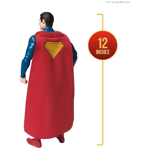 DC Comics, Superman 12-inch Superhero Action Figure, Kids Toys for Boys and Girls Pretend Play, for Ages 4 and Up thumbnail 3