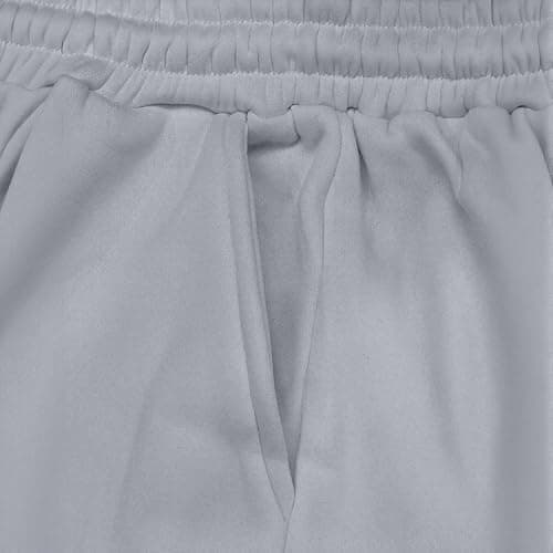 Teen Boys Baggy Sweatpants Drawstring Elastic Waist Y2K Loose Wide Leg Sweat Pants Yoga Gym Track Pants with Pockets thumbnail 8