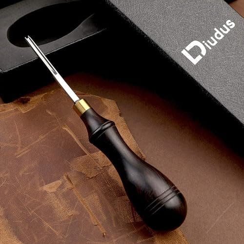 Leather Edge Bevelers, Edge Skiving Beveler 1.8mm, Leather Working Tools Leather Skiver Tool for Leathercraft Working (2#) thumbnail 4